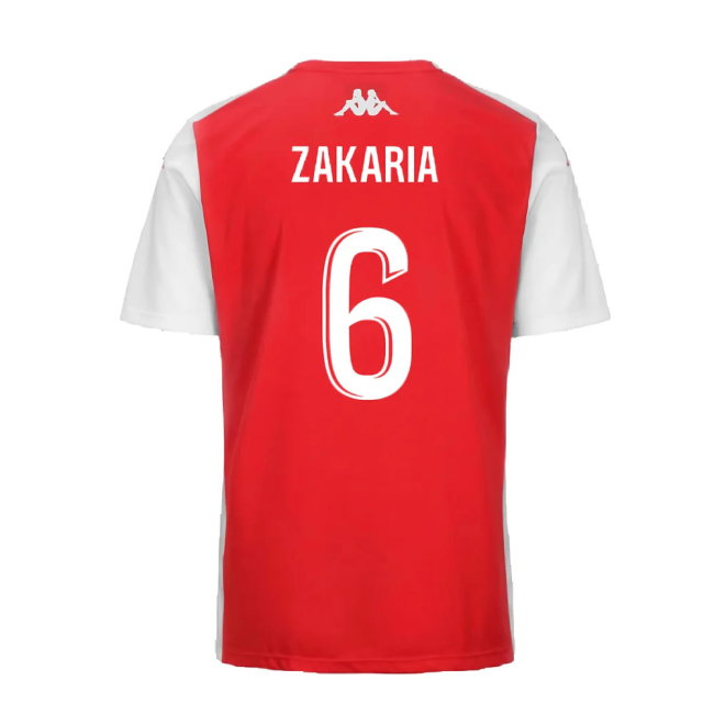2024-2025 AS Monaco Player Training Shirt (Red) (Zakaria 6)-SoccerKits Hub | Buy Soccer Jerseys Online