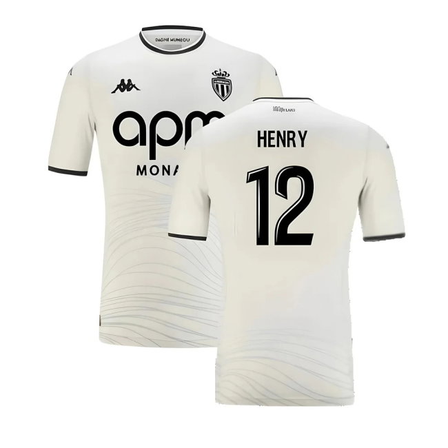 2024-2025 AS Monaco Third Shirt (Henry 12)-SoccerKits Hub | Buy Soccer Jerseys Online