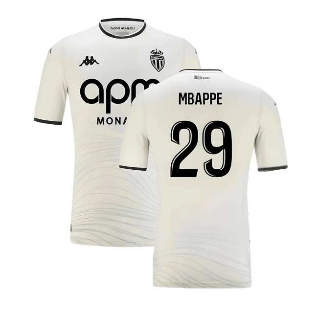 2024-2025 AS Monaco Third Shirt (Mbappe 29)-SoccerKits Hub | Buy Soccer Jerseys Online