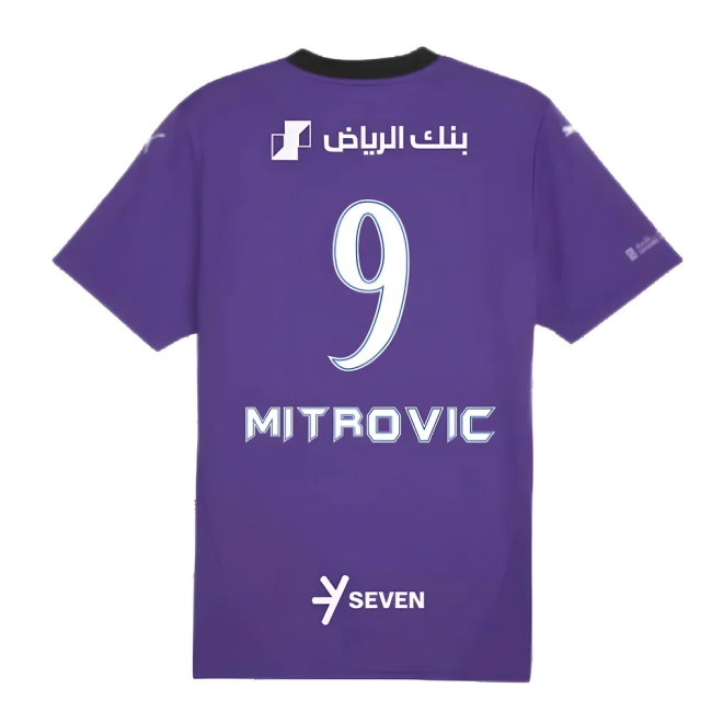 2024-2025 Al Hilal Third Shirt (Mitrovic 9)-SoccerKits Hub | Buy Soccer Jerseys Online