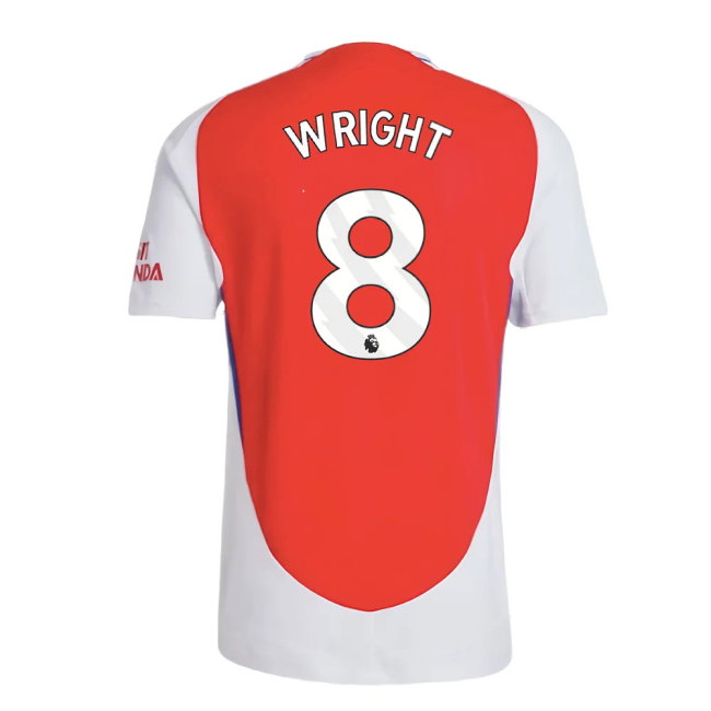 2024-2025 Arsenal Authentic Home Shirt (Wright 8)-SoccerKits Hub | Buy Soccer Jerseys Online