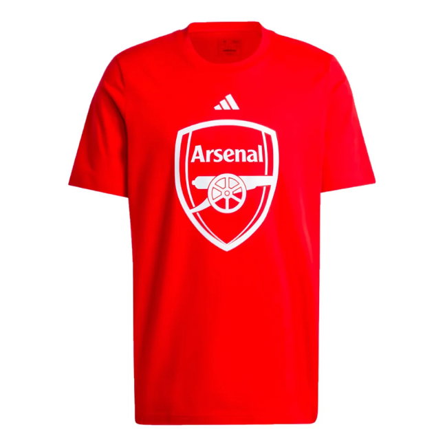 2024-2025 Arsenal DNA Graphic Tee (Red) (Saka 7)-SoccerKits Hub | Buy Soccer Jerseys Online