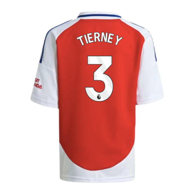 2024-2025 Arsenal Home Mini Kit (Tierney 3)-SoccerKits Hub | Buy Soccer Jerseys Online