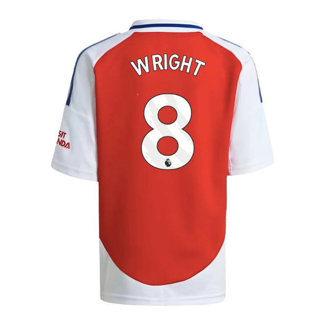 2024-2025 Arsenal Home Mini Kit (Wright 8)-SoccerKits Hub | Buy Soccer Jerseys Online