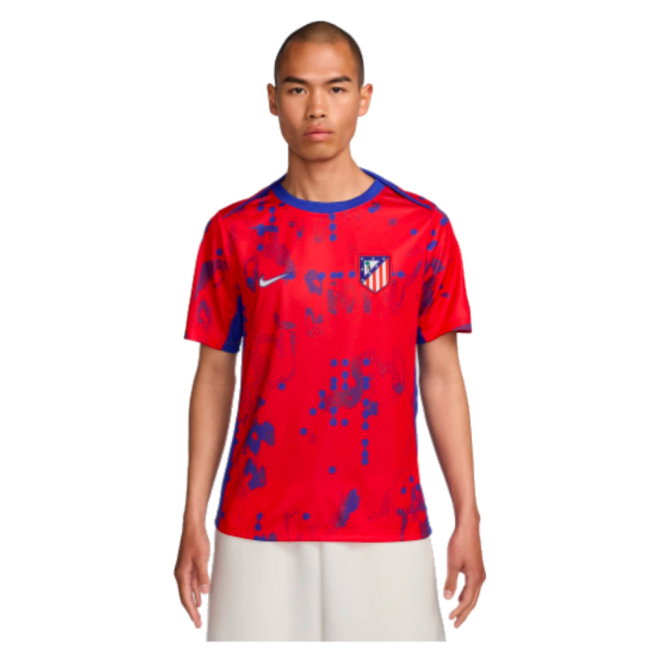 2024-2025 Atletico Madrid Dri-FIT Pre-Match Shirt (Red) (Barrios 8)-SoccerKits Hub | Buy Soccer Jerseys Online