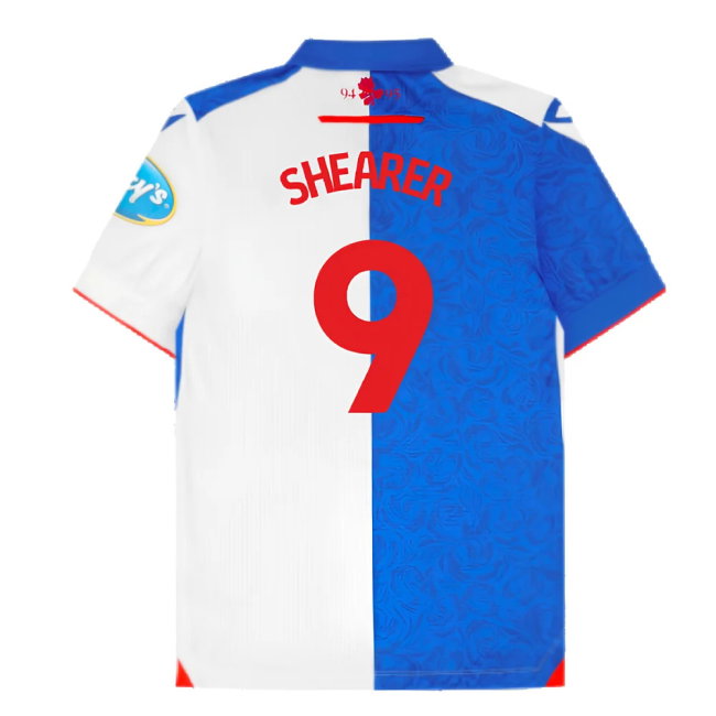 2024-2025 Blackburn Rovers Home Shirt (Shearer 9)-SoccerKits Hub | Buy Soccer Jerseys Online