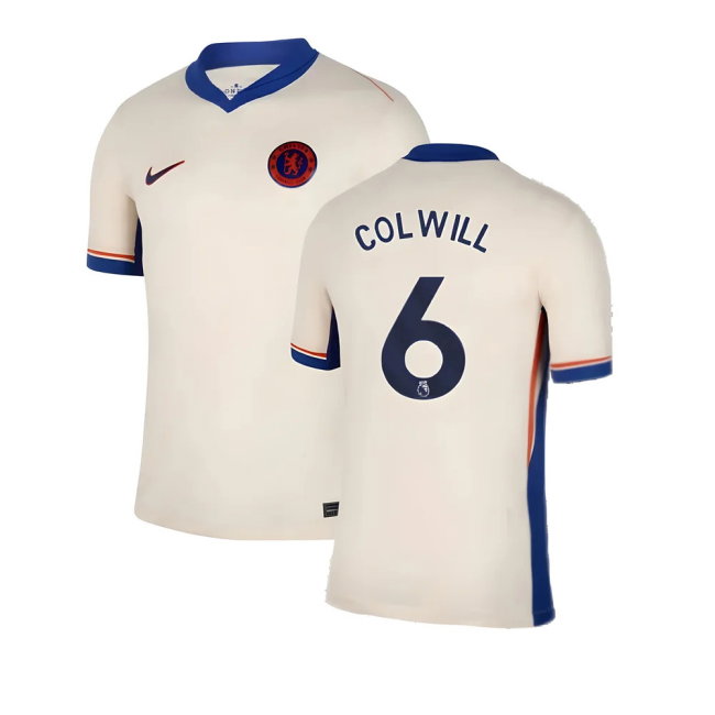 2024-2025 Chelsea Away Shirt (Colwill 6)-SoccerKits Hub | Buy Soccer Jerseys Online