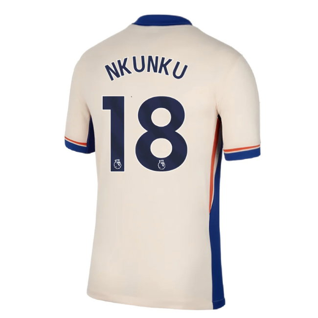 2024-2025 Chelsea Away Shirt (Nkunku 18)-SoccerKits Hub | Buy Soccer Jerseys Online