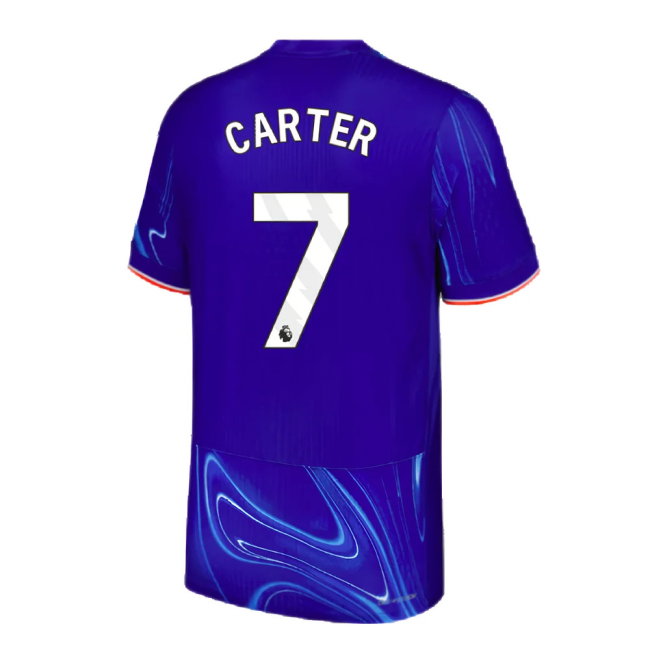 2024-2025 Chelsea Home Authentic Dri-Fit ADV Shirt (Carter 7)-SoccerKits Hub | Buy Soccer Jerseys Online