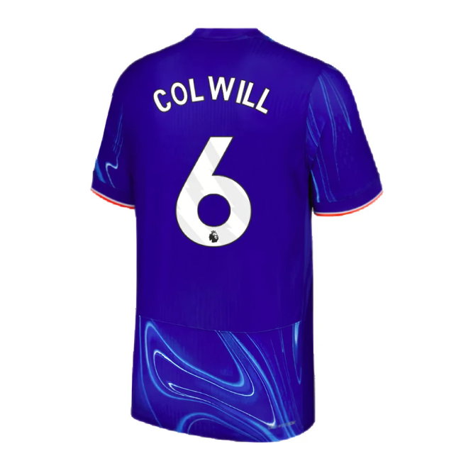 2024-2025 Chelsea Home Authentic Dri-Fit ADV Shirt (Colwill 6)-SoccerKits Hub | Buy Soccer Jerseys Online