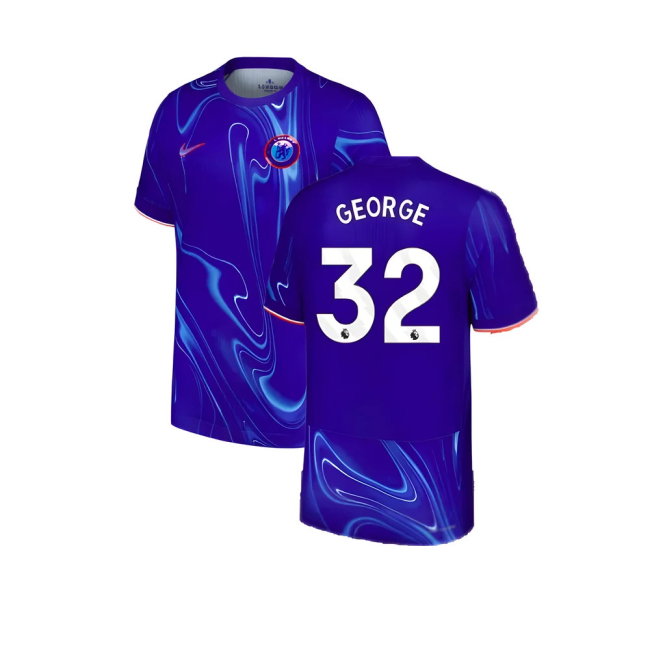2024-2025 Chelsea Home Authentic Dri-Fit ADV Shirt (George 32)-SoccerKits Hub | Buy Soccer Jerseys Online