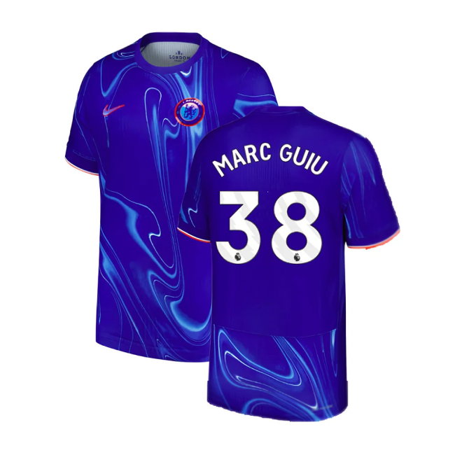 2024-2025 Chelsea Home Authentic Dri-Fit ADV Shirt (Marc Guiu 38)-SoccerKits Hub | Buy Soccer Jerseys Online