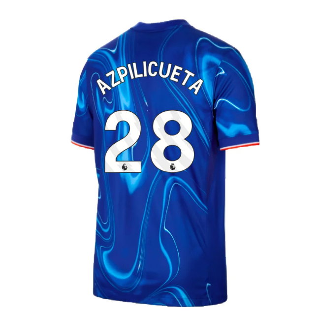 2024-2025 Chelsea Home Shirt (Azpilicueta 28)-SoccerKits Hub | Buy Soccer Jerseys Online