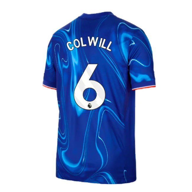 2024-2025 Chelsea Home Shirt (Colwill 6)-SoccerKits Hub | Buy Soccer Jerseys Online