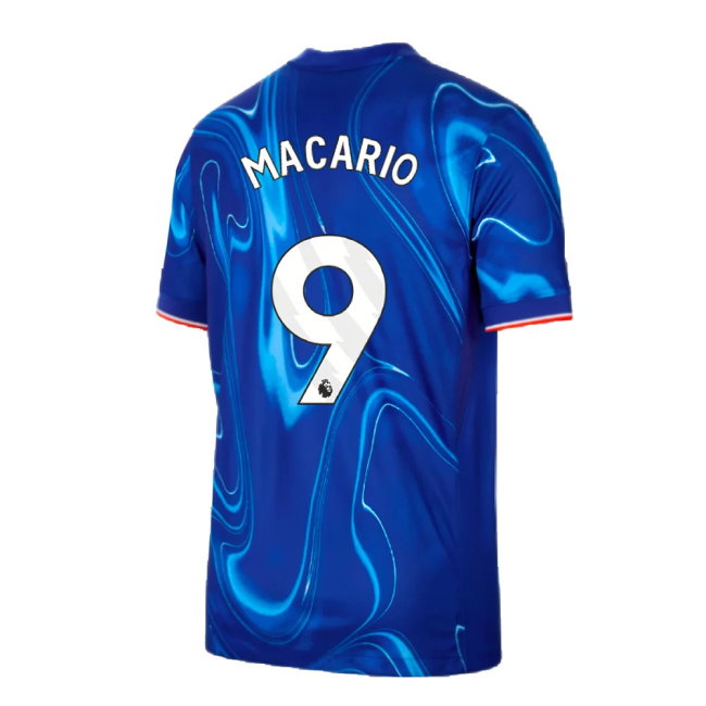 2024-2025 Chelsea Home Shirt (Macario 9)-SoccerKits Hub | Buy Soccer Jerseys Online