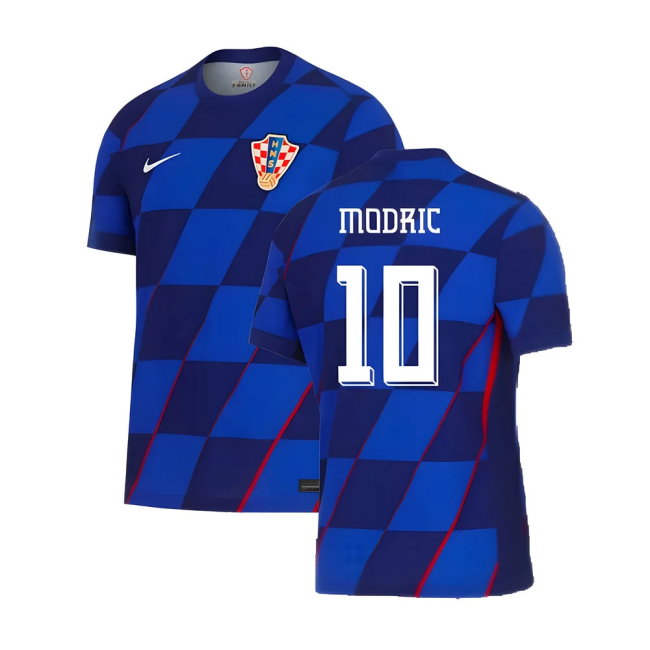 2024-2025 Croatia Away Shirt (Modric 10)-SoccerKits Hub | Buy Soccer Jerseys Online