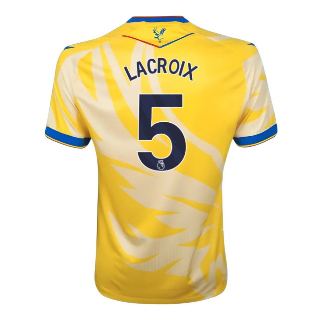 2024-2025 Crystal Palace Away Shirt (Lacroix 5)-SoccerKits Hub | Buy Soccer Jerseys Online