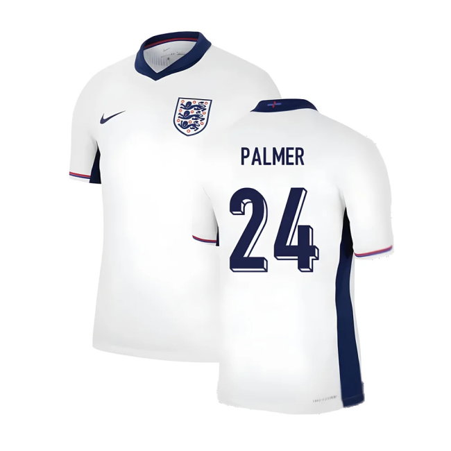2024-2025 England Home Match Dri-Fit ADV Authentic Shirt (Palmer 24)-SoccerKits Hub | Buy Soccer Jerseys Online