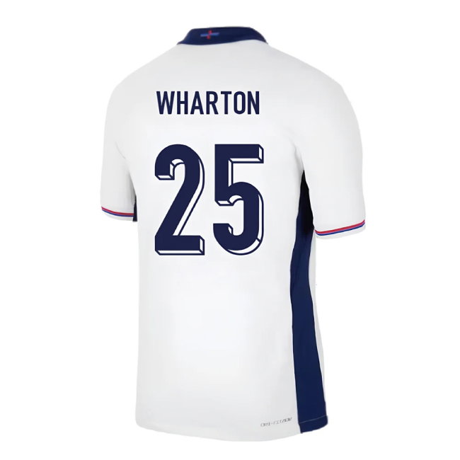 2024-2025 England Home Match Dri-Fit ADV Authentic Shirt (Wharton 25)-SoccerKits Hub | Buy Soccer Jerseys Online