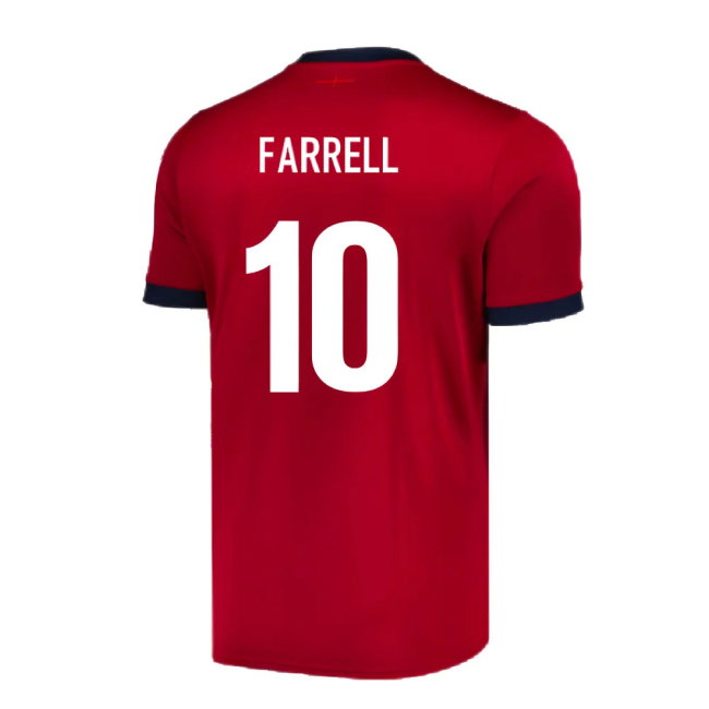 2024-2025 England Rugby Alternate Replica Jersey (Farrell 10)-SoccerKits Hub | Buy Soccer Jerseys Online