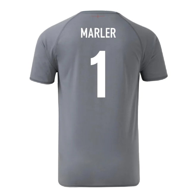 2024-2025 England Rugby Relaxed O2 Training Jersey (Grey) (Marler 1)-SoccerKits Hub | Buy Soccer Jerseys Online