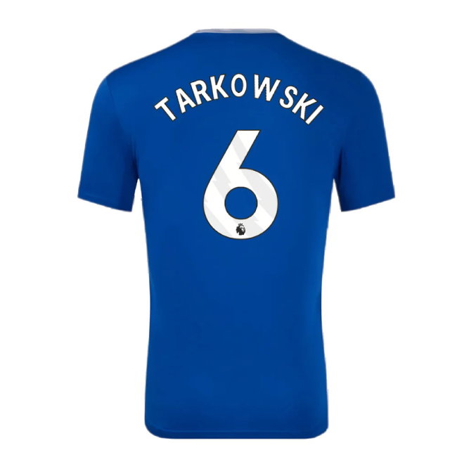 2024-2025 Everton Home Shirt (Tarkowski 6)-SoccerKits Hub | Buy Soccer Jerseys Online