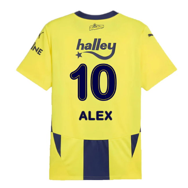 2024-2025 Fenerbahce Home Shirt (Alex 10)-SoccerKits Hub | Buy Soccer Jerseys Online