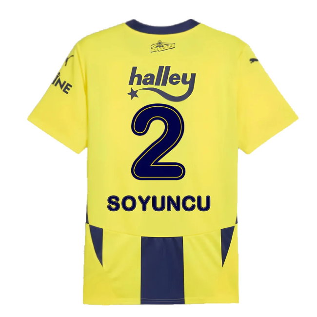 2024-2025 Fenerbahce Home Shirt (Soyuncu 2)-SoccerKits Hub | Buy Soccer Jerseys Online