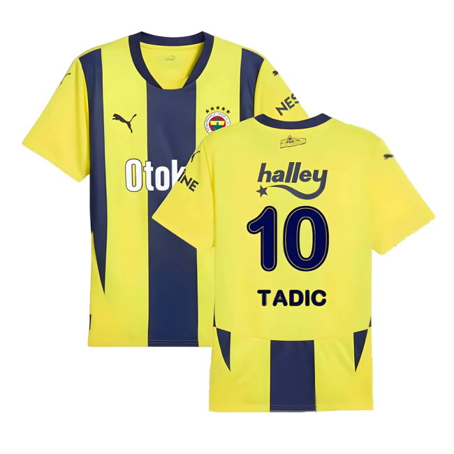 2024-2025 Fenerbahce Home Shirt (Tadic 10)-SoccerKits Hub | Buy Soccer Jerseys Online
