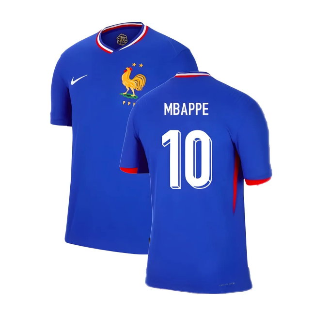 2024-2025 France Dri-FIT ADV Match Home Shirt (Mbappe 10)-SoccerKits Hub | Buy Soccer Jerseys Online
