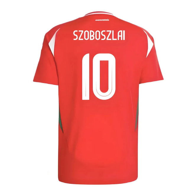 2024-2025 Hungary Home Shirt (SZOBOSZLAI 10)-SoccerKits Hub | Buy Soccer Jerseys Online