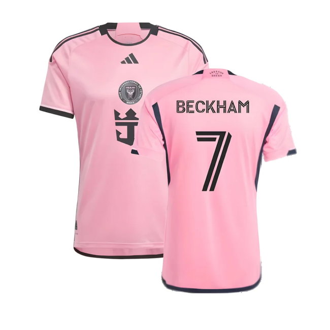 2024-2025 Inter Miami Authentic Home Shirt (Beckham 7)-SoccerKits Hub | Buy Soccer Jerseys Online
