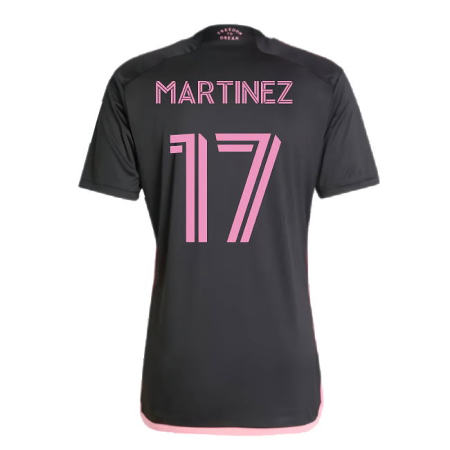2024-2025 Inter Miami Away Shirt (Martinez 17)-SoccerKits Hub | Buy Soccer Jerseys Online