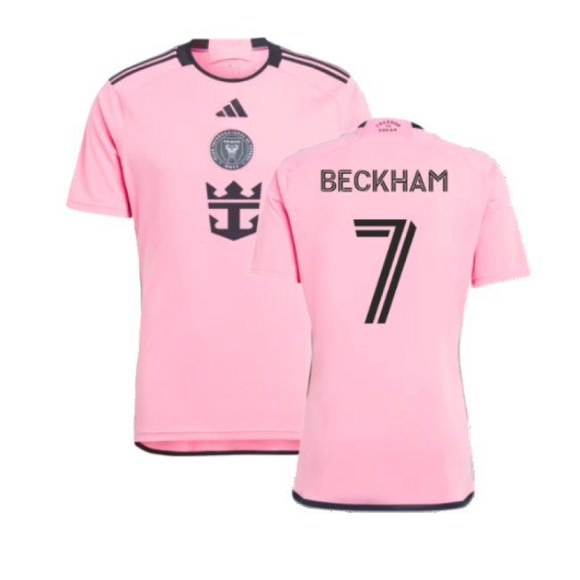 2024-2025 Inter Miami Home Shirt (Beckham 7)-SoccerKits Hub | Buy Soccer Jerseys Online