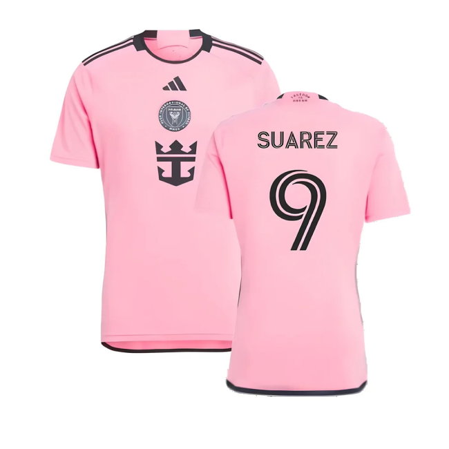 2024-2025 Inter Miami Home Shirt (Suarez 9)-SoccerKits Hub | Buy Soccer Jerseys Online