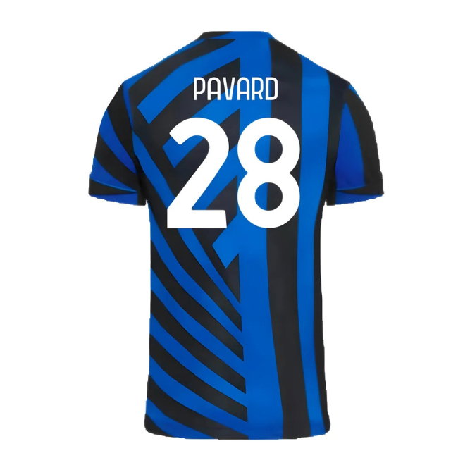 2024-2025 Inter Milan Home Shirt (Pavard 28)-SoccerKits Hub | Buy Soccer Jerseys Online