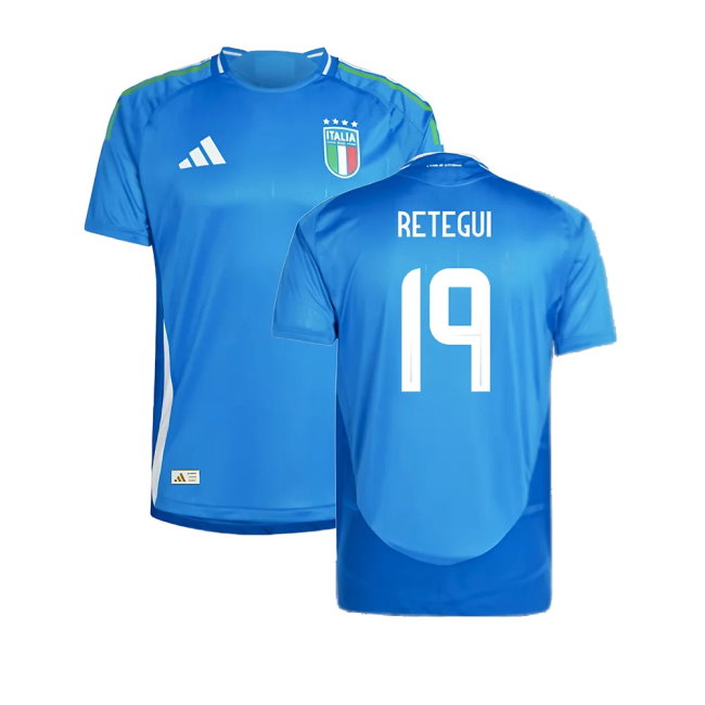 2024-2025 Italy Authentic Home Shirt (RETEGUI 19)-SoccerKits Hub | Buy Soccer Jerseys Online
