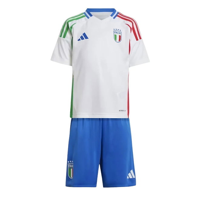 2024-2025 Italy Away Mini Kit (ZACCAGNI 20)-SoccerKits Hub | Buy Soccer Jerseys Online