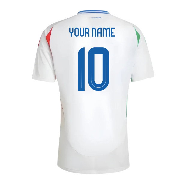 2024-2025 Italy Away Shirt (Your Name)-SoccerKits Hub | Buy Soccer Jerseys Online