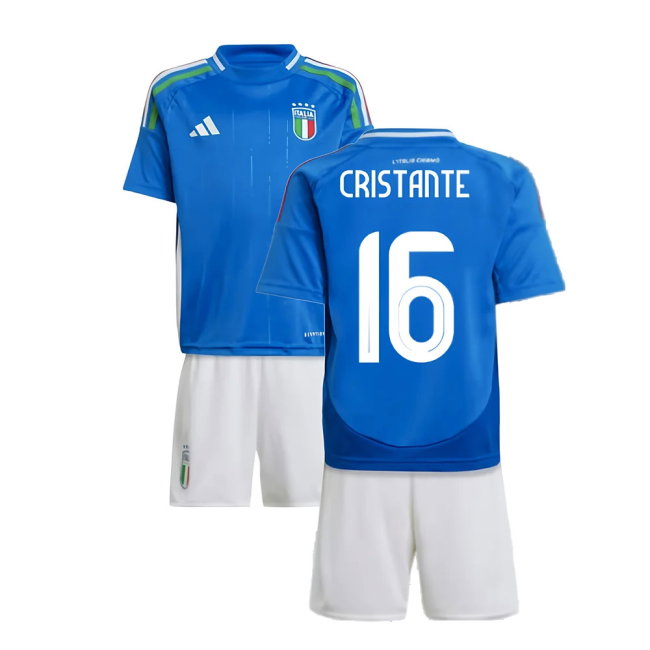 2024-2025 Italy Home Mini Kit (CRISTANTE 16)-SoccerKits Hub | Buy Soccer Jerseys Online