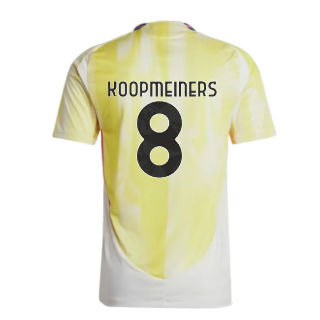 2024-2025 Juventus Authentic Away Shirt (Koopmeiners 8)-SoccerKits Hub | Buy Soccer Jerseys Online