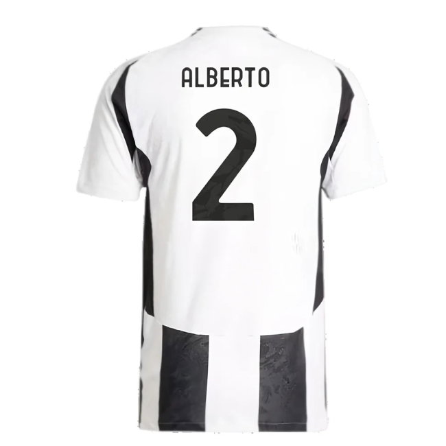 2024-2025 Juventus Authentic Home Shirt (Alberto 2)-SoccerKits Hub | Buy Soccer Jerseys Online