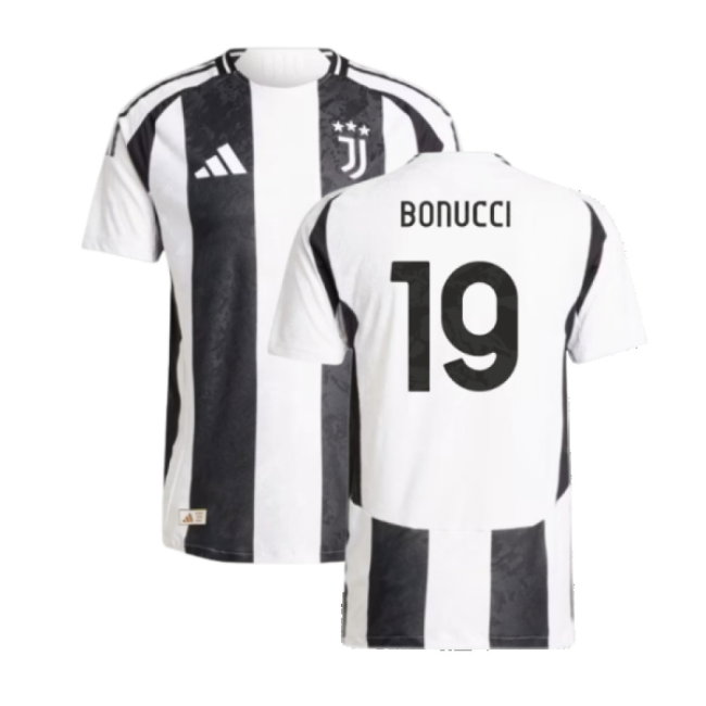 2024-2025 Juventus Authentic Home Shirt (Bonucci 19)-SoccerKits Hub | Buy Soccer Jerseys Online