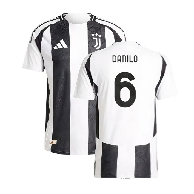2024-2025 Juventus Authentic Home Shirt (Danilo 6)-SoccerKits Hub | Buy Soccer Jerseys Online