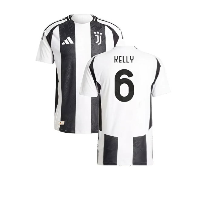 2024-2025 Juventus Authentic Home Shirt (Kelly 6)-SoccerKits Hub | Buy Soccer Jerseys Online