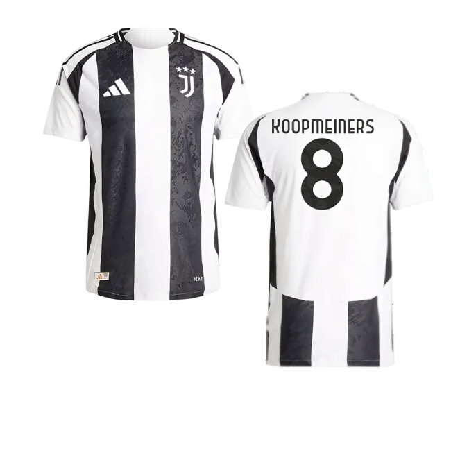 2024-2025 Juventus Authentic Home Shirt (Koopmeiners 8)-SoccerKits Hub | Buy Soccer Jerseys Online