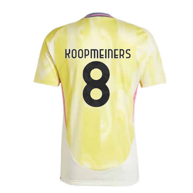 2024-2025 Juventus Away Shirt (Koopmeiners 8)-SoccerKits Hub | Buy Soccer Jerseys Online