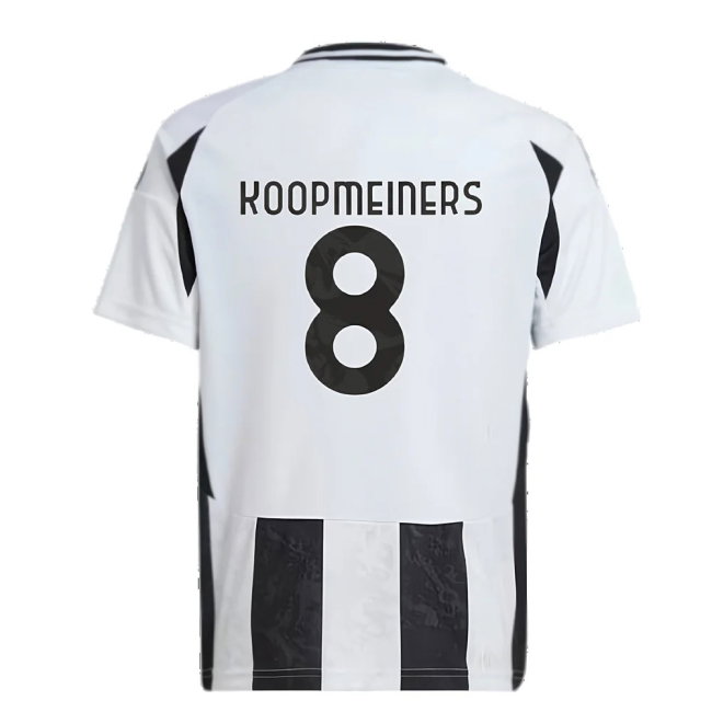 2024-2025 Juventus Home Mini Kit (Koopmeiners 8)-SoccerKits Hub | Buy Soccer Jerseys Online