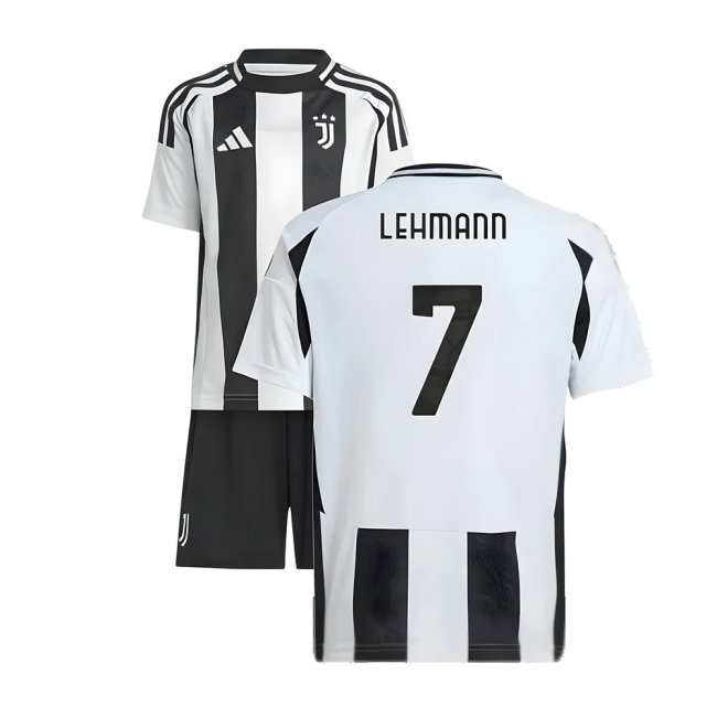 2024-2025 Juventus Home Mini Kit (Lehmann 7)-SoccerKits Hub | Buy Soccer Jerseys Online