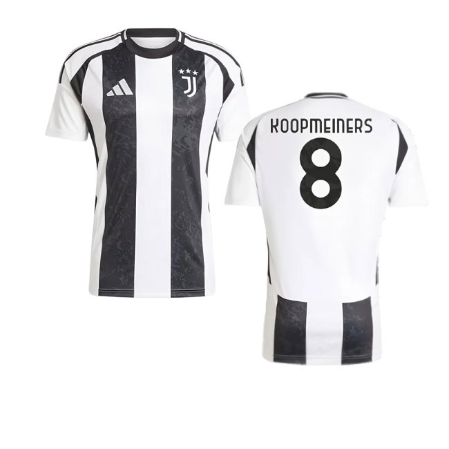 2024-2025 Juventus Home Shirt (Koopmeiners 8)-SoccerKits Hub | Buy Soccer Jerseys Online